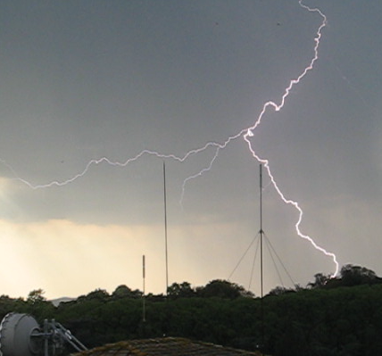 Lightning 2 ...Nothing but blue skies...